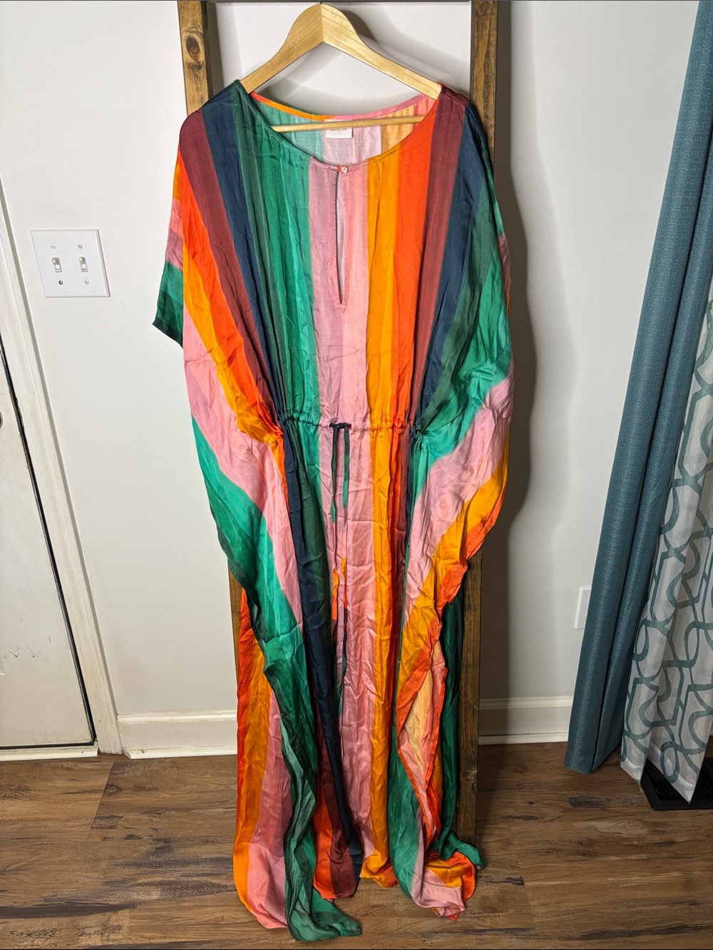 SAACHI Multicolor Striped Maxi Dress